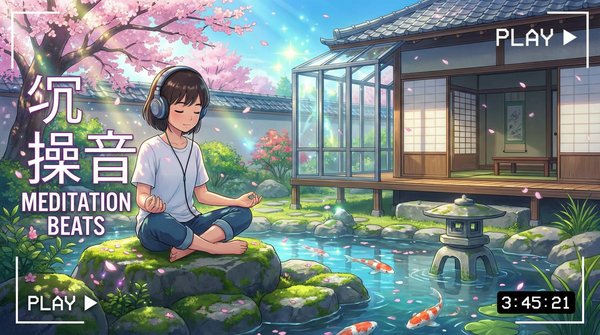 蘑菇视频日式庭院生活视频